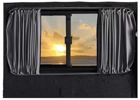 Sonnenschutz Für FIAT Für Ducato Wohnwagen Fenster Sichtschutz Vorhänge Wohnmobil Autos Sonnenblende(60 X 47cm)