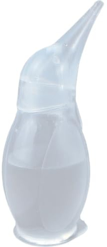 CORHAD Limpiador de Nariz para Bebés de Silicona, Aspirador Manual Ligero para Niños, Herramienta Segura para Eliminar Mocos y Mantener la Higiene