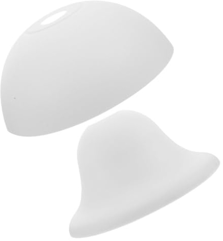HAPINARY Paralume e Hotel Cucina Design Stabile Ufficio in Plastica a Cupola 2 Pezzi Coprilampada Creativo e Luce Diffusa per Lampada da Soffitto per Interni Casa, per Soggiorno