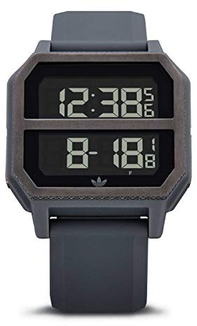 Adidas Watches Archive_R2. Grey Silicone, 22mm Band Width