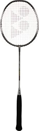 YONEX ZR 100 Lätt badmintonracket i aluminium med fullt skydd (mörk kol, tillverkad i Indien)