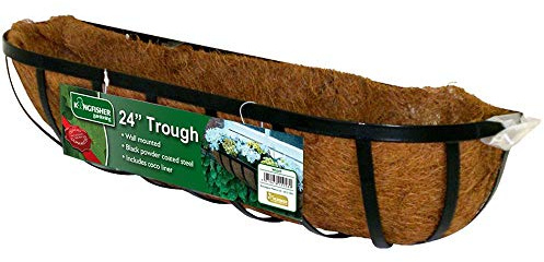 Fallen Fruits Robuster Wandkorb aus Metall für Pflanzen, 40 cm breit