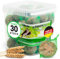 Eggersmann volaris 30 Stück Meisenknödel Vollkorn mit Netz 2.7 kg | Körnerkugel für Wildvögel | Nährstoffreiches Ganzahresfutter für alle Vogelarten