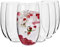 KROSNO Verre à Eau Jus Long-Drink | Lot de 6 | 510 ML | Collection Blended | Parfait la Maison, Les Restaurants, Les Fêtes | Lavable au Lave-vaisselle