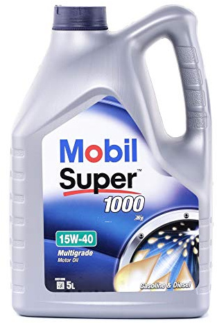 MOBIL Motoröl 15W-40 Super Mineralöl Motor Öl ACEA A3/B3 API SN PLUS API SL API SJ API SM API SN 1000 X1 5L