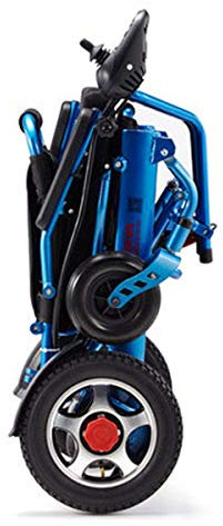 Walker, elektrische Rollstühle, zusammenklappbar, leichtes Aluminium, Reise-Deluxe, kompakter Elektrorollstuhl, tragbarer Mobilitäts-Rollator für den Innen- und Außenbereich mit Rückenlehne It's so