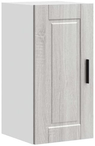 vidaXL Küchen-Hängeschrank Porto Grau Sonoma Holzwerkstoff