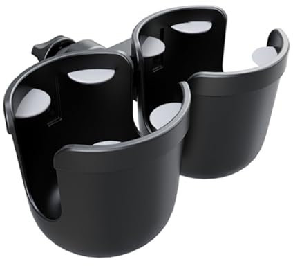 Portavasos multifuncional portátil, accesorio imprescindible para triciclos y cochecitos