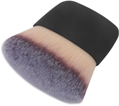 Generic Mini Blush Blush, Mini Multifunzionale Pespa per Trucco Portili Porti Morbidi Brush Brush Beauty Tool (BLACK)
