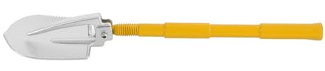 CHICIRIS Adjustable Shovel Trailer Chain Tow Hook Set for RC Crawler, Premium Durability, Stylish Accessories, Secure Connection, Navigate Complex Terrains, with RC Shovel (Yellow)