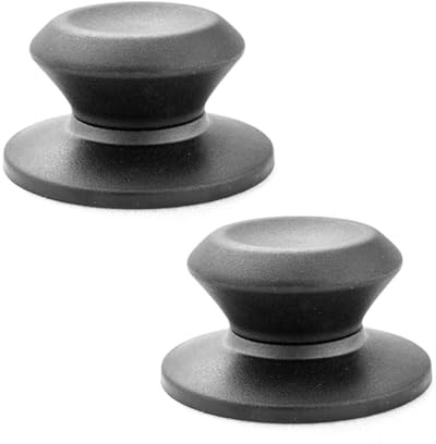 AEKZOX Poignée de Rechange pour Couvercle de Cuisine, Bouton en Bakélite Robuste, Facile à Saisir (Noir)