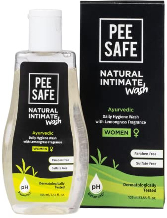 PEESAFE gel intime femme | hygiene intime femme | nettoyant intime femme à l'huile d'arbre à thé | 100% sans alcool - 3.55 fl oz