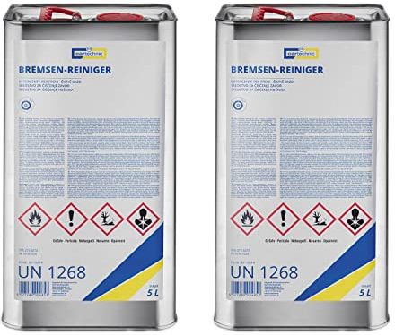 CARTECHNIC Lot de 2 nettoyants pour freins 5 l