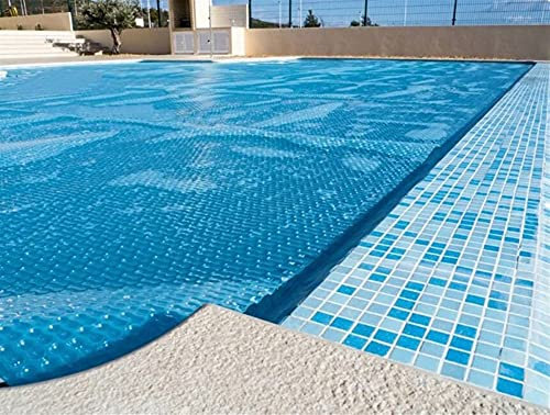 Solar Pool Cover for Inground Pools, Easy Set, Pool Cover Above Ground Pool Heater Round Solar Cover for Swimming Pool Keeps Out Leaves Debris Dirt, 6.5ft-22.9ft (Size : 3mx4m/9.8ftx13ft)