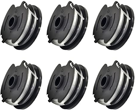 Bobina di ricambio per decespugliatore Parkside PRTA 20-Li A1 B2 C3 PRT 550 A1 A3 PRT 300 A1, 1,65 mm 8,3 m Bobina di filo autoalimentazione (6)