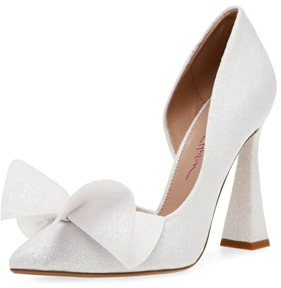 Betsey Johnson dam Nobble pumps, elfenben, 41 EU