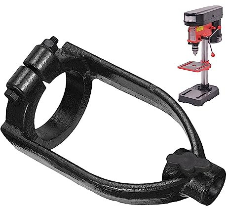 Rianpesn Square Drill Bit Adapter,Non-Slip Square Hand Drills Fixing Bracket | and Accurate Drilling Drill Machines Supplies for Bench Drills and Hand Drills Fixtures