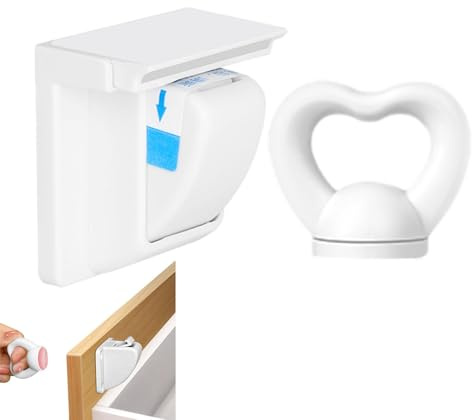 Magnetische Schrankschlösser, Kindersicherungen für Schränke, unsichtbare