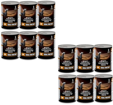 Purina Pro Plan® DIÈTES VÉTÉRINAIRES NF Renal Function Mousse | Pack de 12 | 12 x 400 g | Aliment diététique pour Chiens souffrant d'insuffisance rénale Chronique | Faible teneur en phosphore
