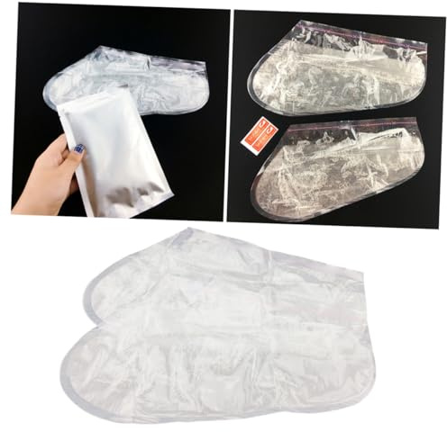 Healeved 5taschen Fußpeeling Maske Beutel Lavendelduftende Fußmaske Zur Entfernung Abgestorbener Haut Hornhaut Und Fußgeruch Für Glatte Weiche Füße Und Entspannende Pediküre