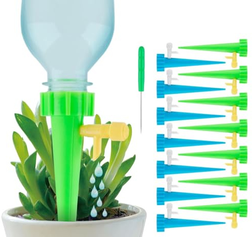 Automatische Bewässerung Set von Pflanzen,Blumen,Garten,TopfpflanzenGarten Pflanzen Blumen Bewässerungssystem,Wasserspender für Pflanzen,Einstellbar Bewässerungssystem (40)