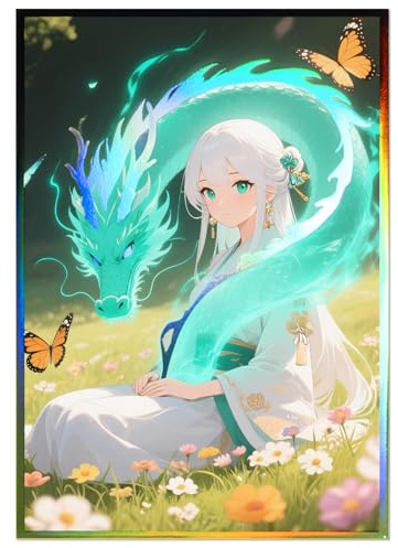 50 Stück kleine holografische Anime-Kartenschutzhüllen 63x90mm oben öffnend Kartenschutzhüllen, japanische Größe, geeignet für YGO