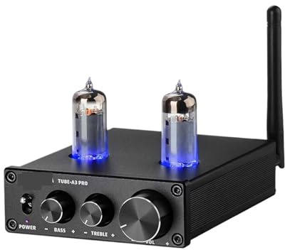 ZKLGS Amplificateur Audio, Audio A3 Pro 6K4 amplificateur de préamplificateur à Lampes préampli préampli à Lampes HiFi amplificateur à Tampon biliaire Haut-Parleur amplificateurs de Son