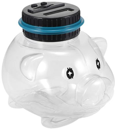 Münzzählbank - Niedliche Zählmünze Aufbewahrungsbank | Digitaler Zähler, Tierform Glas mit Ersparnissen für Erwachsene, Kinder