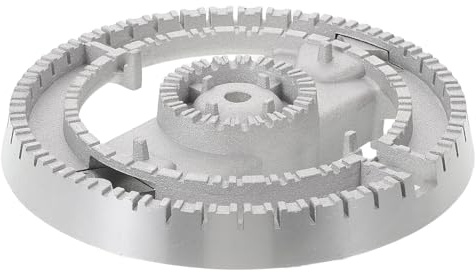 Ciieeo Rejilla Metálica para Quemador de Estufa de Gas Reductor de Anillo de Gas Compatible Soporte Resistente al Calor para Cocina Doméstica Repuesto para Cabezal de Quemador
