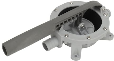 Generic Pompa di Sentina Manuale a Membrana Leggera e Forte Aspirazione per Yacht Kayak Motoscafi 720 GPH Autoadescante