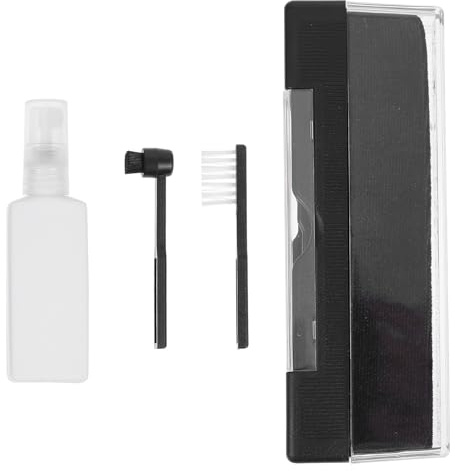 STOBAZA Kit de Limpieza para Vinilos y Cds Cepillo Especial, Accesorio para Tocadiscos Vintage, Uso en Hogar