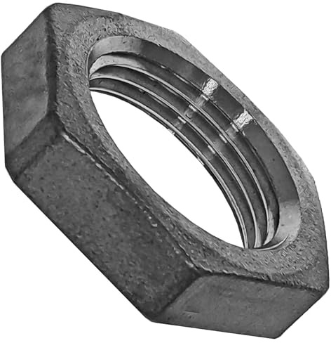 MegaHaustechnik Rohrmutter, 1/2 Zoll IG, Gewindefitting Edelstahl V4A | Trinkwasser geeignet, Innengewinde-Innendurchmesser 19mm DN15 Rohr, rostfrei INOX