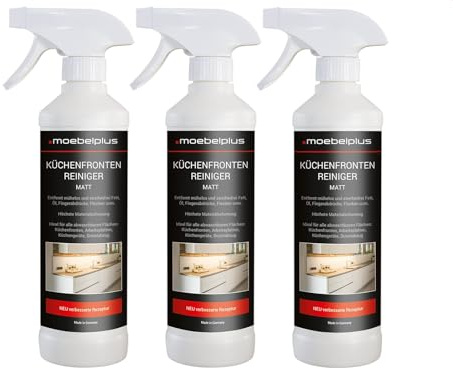 moebelplus Küchenfronten-Reiniger Matt - 3er Set