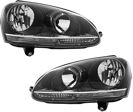 Halogen Scheinwerfer Set links & rechts Hauptscheinwerfer Frontscheinwerfer H7/H7 für Model V 1K1 1K5 Jetta III 1K2
