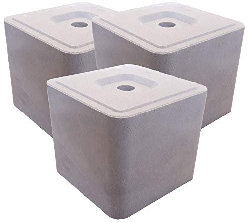 LanDixx Mineralleckstein ohne Cu 3 x 10 kg Leckstein 30 kg Leckmasse