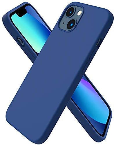 ORNARTO für iPhone 13 Hülle aus Silikon 6,1 Zoll - Königsblau | Premium Flüssigsilikon, dünne Handyhülle, weich und griffig, tolle Haptik, stoß- und kratzfest, große Farbauswahl
