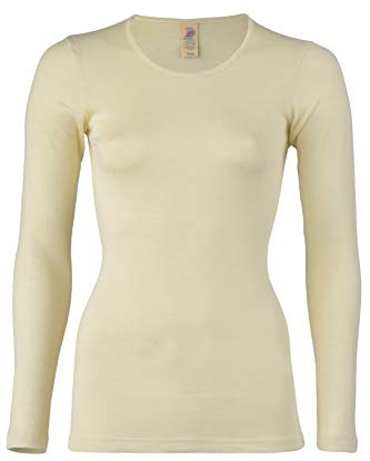 Ängel natur, merino dam undertröja långärmad, 100 % ull (kbT), Beige, 42-44