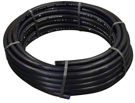 Jardibric - Tuyau Polyéthylène Eau Potable Ø 20 mm - Couronne 25 m - Pression 16 Bars