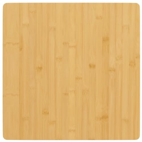 vidaXL Tischplatte 60x60x1,5 cm Bambus