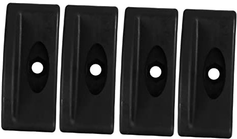 Yardwe Hantelhalterung Aus Langlebigem Material 4 Stück Hantelständer 118mm x 50mm Mit 10mm Loch Zur Sicheren Aufbewahrung Von Kurzhanteln Für Home Gym Boden Und Trainingsschutz