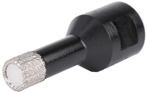 Sierra de corona de diamante Broca en seco Rosca M14 Broca de perforación soldada al vacío Baldosa de cerámica Granito Mármol Porcelana Herramienta para abridor de agujeros, 26 mm