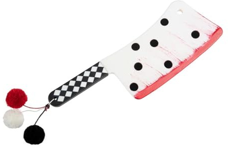 viving -93495 Couteau de Clown Taille 28 cm, Lisse, Multicolore (1)