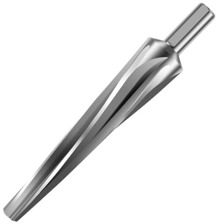 WMAMBZNDHP 7 Degree Tapered Reamer Hand Electric Drills Drilling Cuntersunk Head Chamfering an Reaming Tool Multipurpose Tapered Reamer Dri