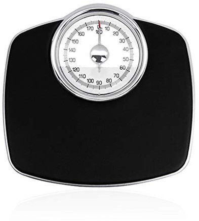 OWOHYG Mechanische Personenwaage, Retro-Körperwaage, leicht ablesbares analoges Zifferblatt, Keine Tasten oder Batterien, 180 kg/396 lb
