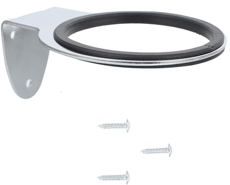 ERINGOGO Support Anti-rouille ou Inoxydable en Argenté pour Sèche-cheveux Acier Facile et à Installer de Salon Coiffure ou Hôtel