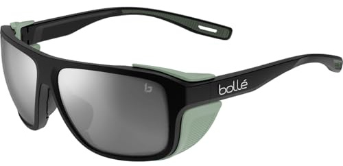 Bollé PATHFINDER Matte Black Pine - SOLACE4 Brown Gun - Occhiali da sole - Taglia M - Adulto