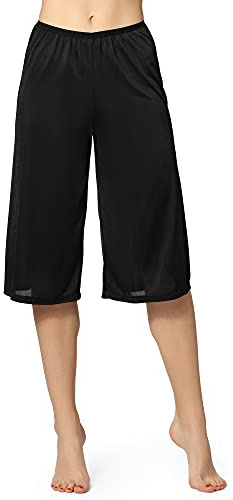 Bellivalini Pantaloni Sottoveste Donna ME6291 (Nero, M)