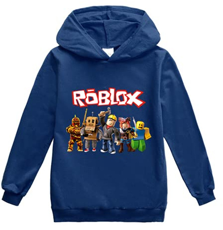 Roblox huvtröja pojkar sweatshirt YouTuber tonåring PS4 spel karaktär toppar flickor vardaglig pullover långärmad t-shirt 4-13 år