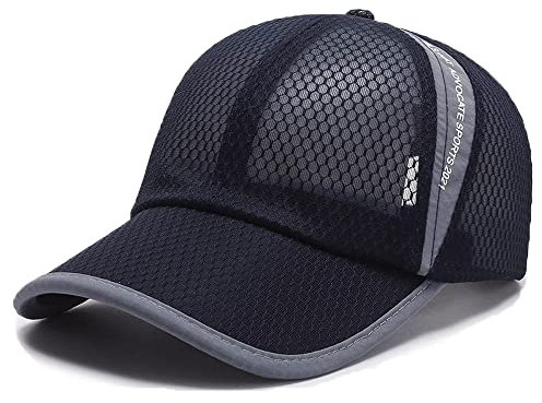YAMEE Baseball Cap Herren Sommer Sports Mesh,Basecap Damen Baseballmütze Sommer Sonnenhut Sommermütze Sommercap Einstellbare Atmungsaktives Schnell Trocknende