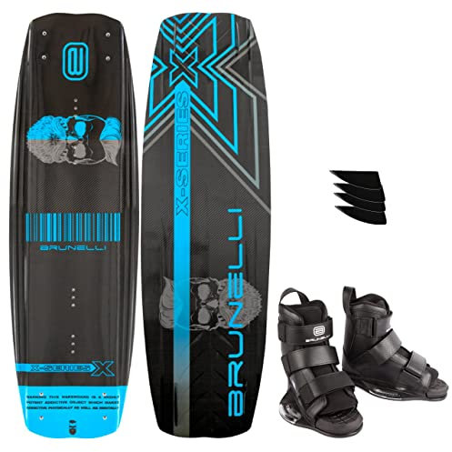 Brunelli Carbon Wakeboard Set 138 cm Wake Binding Wakeboardbindung